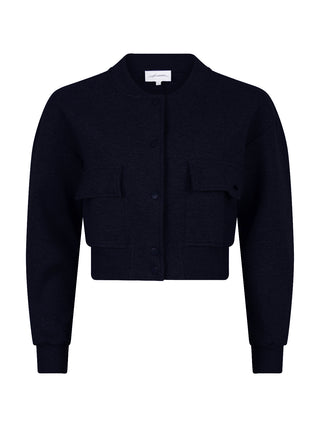 Ellie navy korte bomberjack
