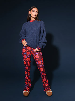 Liva navy oversized trui