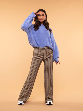 Liva lavendel oversized trui