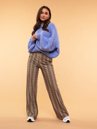 Liva lavendel oversized trui