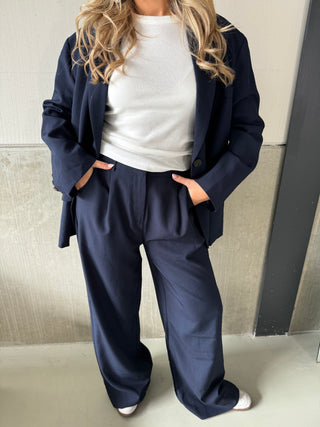 Hazel navy pantalon