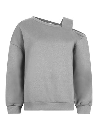 Isabella grey melange sweater