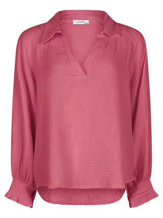 Ivy magenta blouse