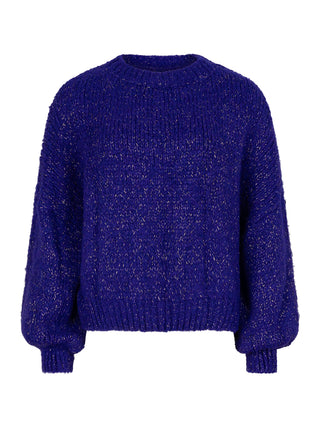 Liva paarse lurex oversized trui