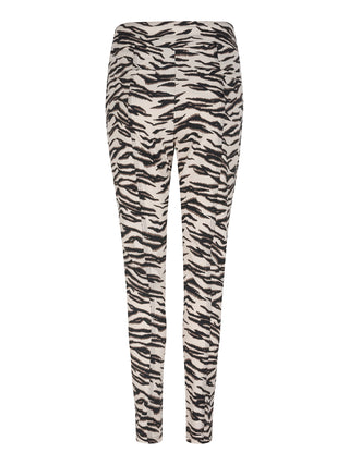 Merilyn off white zebra traveller broek