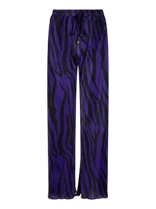 Deanne paarse zebra tweedelige set