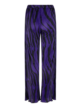 Deanne paarse zebra tweedelige set