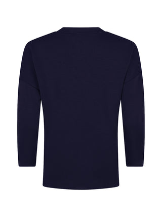 Deni navy tweedelige set