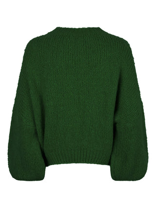 Liva donker groene oversized trui