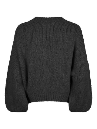 Liva antraciet oversized trui