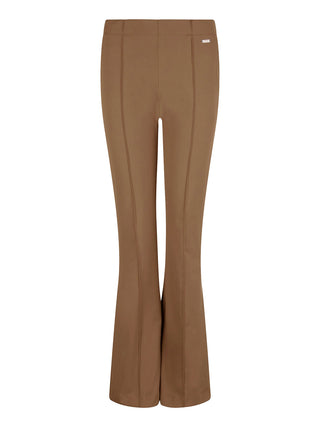 Loren camel traveller flare broek